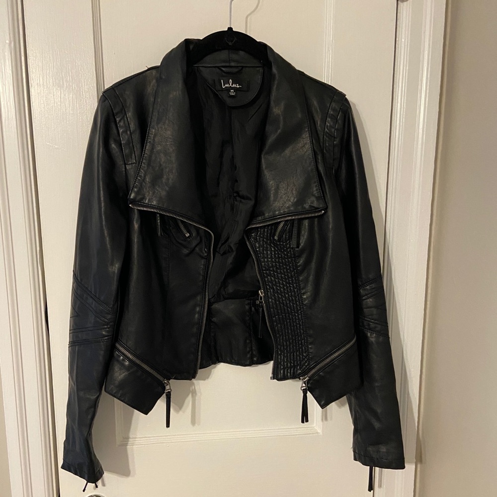 Lulus leather jacket